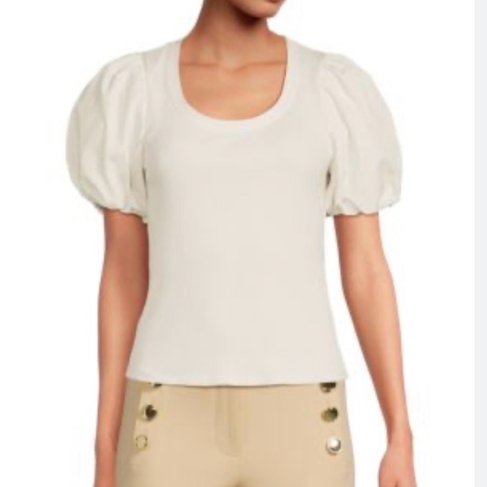 DEREK LAM 10 CROSBY
Willa Balloon Sleeve Top. Size Small